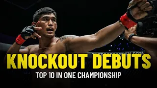 Top 10 Knockout Debuts In ONE Championship