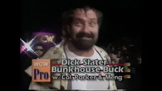 Nasty Boys vs Bunkhouse Buck & Dick Slater   Pro Dec 10th, 1994