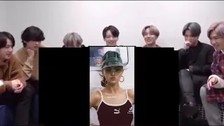 BTS reacts to Selena Gomez TikTok edits part.5