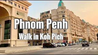 Koh Pich - walking Phnom Penh city of Cambodia