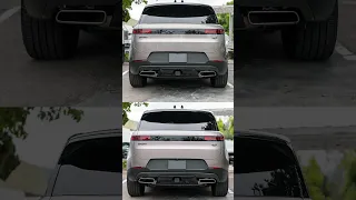 Range Rover wrapped in Satin Before and After