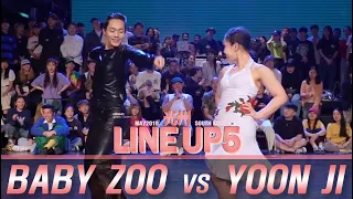 BABY ZOO vs YOON JIㅣWAACKING SIDE FINALㅣ2019 LINE UP SEASON 5
