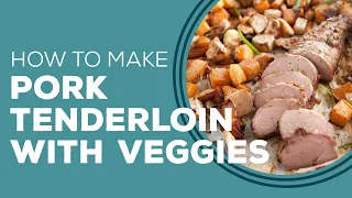 Pork Tenderloin with Root Vegetables Recipe - Blast from the Past