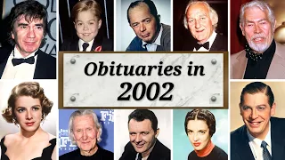 Obituary in 2002: Famous Faces We Lost in 2002