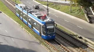 Трамвай PESA 71-414К (Fokstrot) 27.08.2021 / Tram PESA 71-414К (Fokstrot)