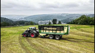 1. Schnitt |2023| |Fendt|Claas| und Krone etc. bei Nassen Wetterverhältnissen!