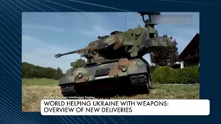 New weapons for Ukraine. The anti-air ‘Gepard’ tanks have arrived to help the counter-offensive