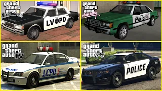 Evolution of Police Chase in GTA Games