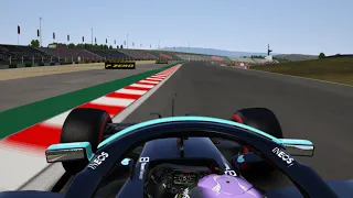 Assetto Corsa SimDream F1 2021 Mercedes W12 Onboard Algarve Portimao