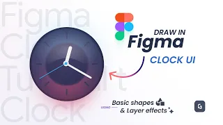 Figma Tutorial | Clock UI Design Tutorial