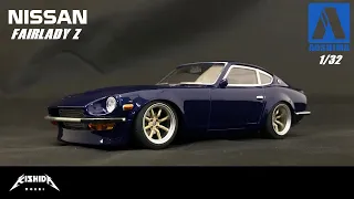 [FULL BUILD] Aoshima 1/32 Nissan Fairlady Z Wangan Midnight