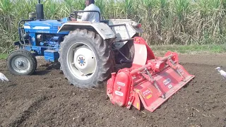 Farmtrac champion 39 hp/ 7 ft rotavator MASCHIO 💪💪💪