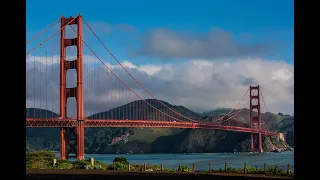 Пешком по Golden Gate. Мост 'Золотые Ворота', Сан Франциско.