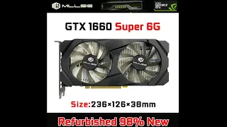 Тест Китайской Видеокарты GTX 1660 TI MLLSE