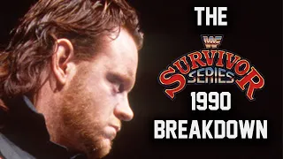 The Undertaker DEBUTS! | Survivor Series 1990 BREAKDOWN | Analysin' The Action | WWE PPV REVIEWS