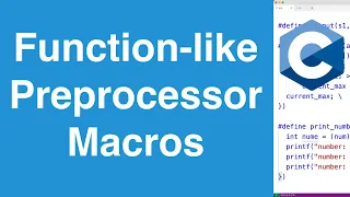 Function-like Macros | C Programming Tutorial