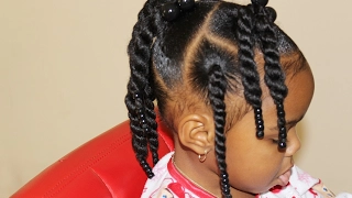 TODDLER: Natural Hair (TWO STRAND TWIST)