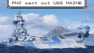 World of Warships // USS Maine / "No, not that one"