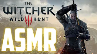 ASMR GAMING - The Witcher Wild Hunt 3 | Hunting A Witch (With Gum Chewing)