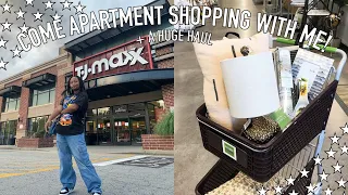 SHOPPING FOR MY FIRST APARTMENT + A HUGE HAUL!