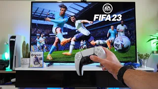FIFA 23- PS5 POV Gameplay Test Unboxing, Impression (4K HDR LED TV)