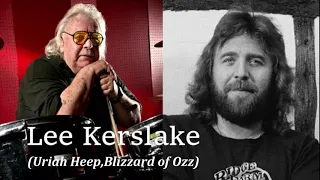 R.I.P.  Legendary Drummer Lee Kerslake (19 September 2020)