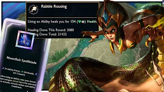 21,000 Healing Rabble Rousing Mini Gun Cassiopeia