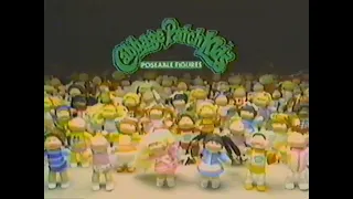 1984 Cabbage Patch Kids Poseable Figures Toy Commercial