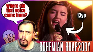 FIRST TIME REACTION │ Angelina Jordan - Bohemian Rhapsody  (America's Got Talent: The Champions One)