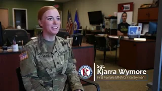 Sgt. Kjarra Wymore, Infantryman