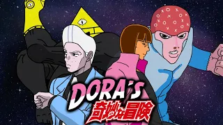 Dora arrives in Gravity Falls: Dora's Bizarre Adventure (JJBA Part 4 parody)