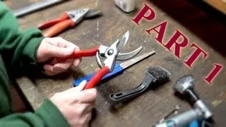 How to Maintain Felco Pruning Shears Part 1: Disassembly & Cleaning