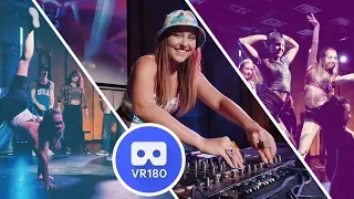 3D VR180 Dance & Music Experience - Live Deep House DJ Set with Freestyle Dancers