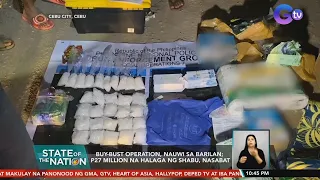 Buy-bust operation, nauwi sa barilan; P27-M na halaga ng shabu, nasabat | SONA