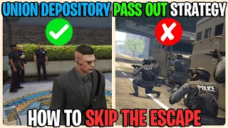 Skip The Escape With This Trick In The Union Depository Heist Contract - GTA 5 Online