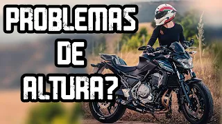 CONSEJOS  para llevar una MOTO siendo BAJITO o BAJITA