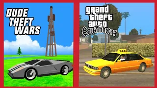 Dude theft wars vs Gta San Andreas (Which is the best?)