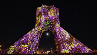 Azadi Tower 3D Projection Mapping