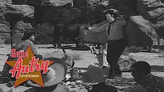 Gene Autry & Smiley Burnette - Poncho's Widow (from Goldtown Ghost Riders 1953)