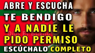 Dios te dice hoy, abre y ve, escucha el porque te bendeciré mucho y te prosperaré | Dios Es Bueno