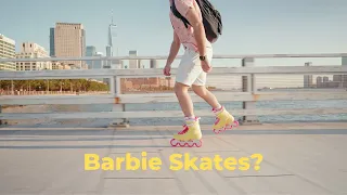 Not a Barbie Rollerblading Video