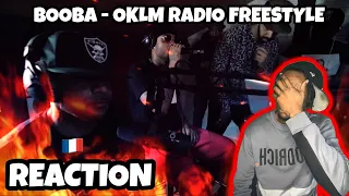 AMERICAN REACTS TO FRENCH RAP! booba - OKLM RADIO - English lyrics