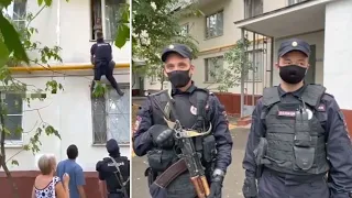 Полицейские Москвы спасли двухлетнего мальчика