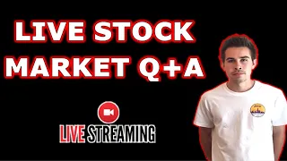 🔴Live/ Stock Market Q+A