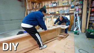 Building a Wooden Slide from Scratch is Extremely Difficult [Carpenter’s DIY]