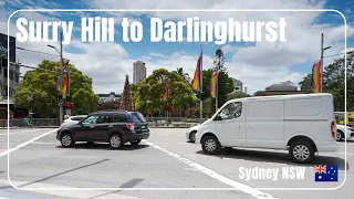 [4K HDR] Surry Hill to Darlinghurst | Sydney Walking Tour | Sydney Australia Walk