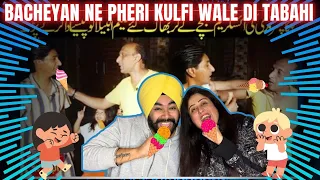 Punjabi Reaction on Ice Cream Seller Goga Pasroori and Saleem Albela Customer with his family :D