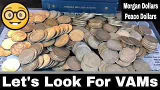 Junk Silver Purchase and Hunt - Morgan Dollar & Peace Dollar VAMs