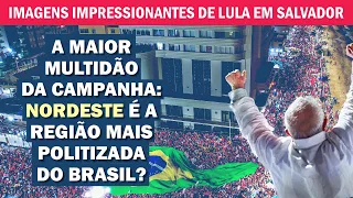 A 17 DIAS DA ELEIÇÃO, ATOS DE LULA PELO PAÍS ACUMULAM RECORDE DE PÚBLICO | Cortes 247