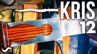 KRIS BLADE DAMASCUS DAGGER!!! Part 12